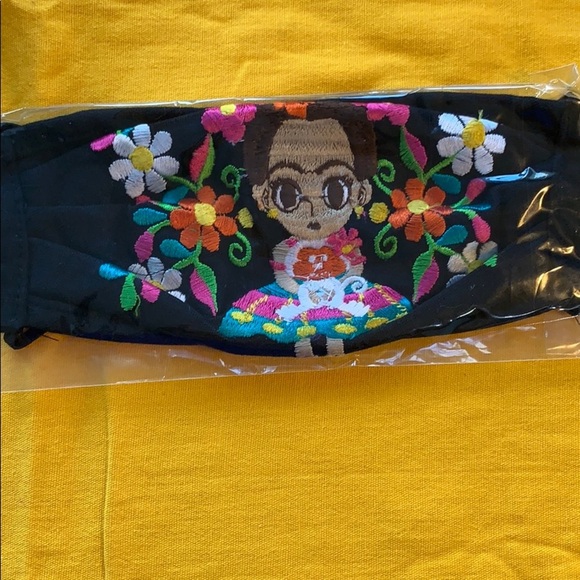 Triple layer Reusable embroide face mask F… - Picture 14 of 16